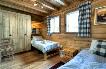 Bedroom, Chalet Chrysalis, Morgins, Switzerland